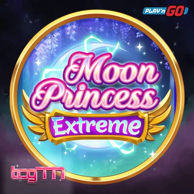 Tampilan visual grid Moon Princess Extreme dengan elemen anime dan meteran Trinity.